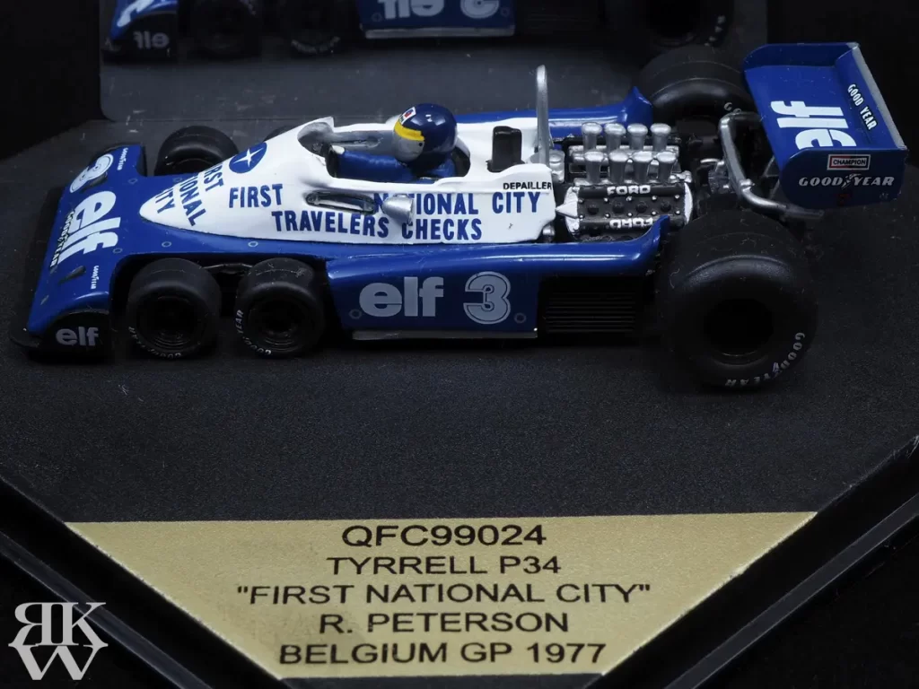 カルツォ 1/43 ティレル P34 ロニー・ピーターソン