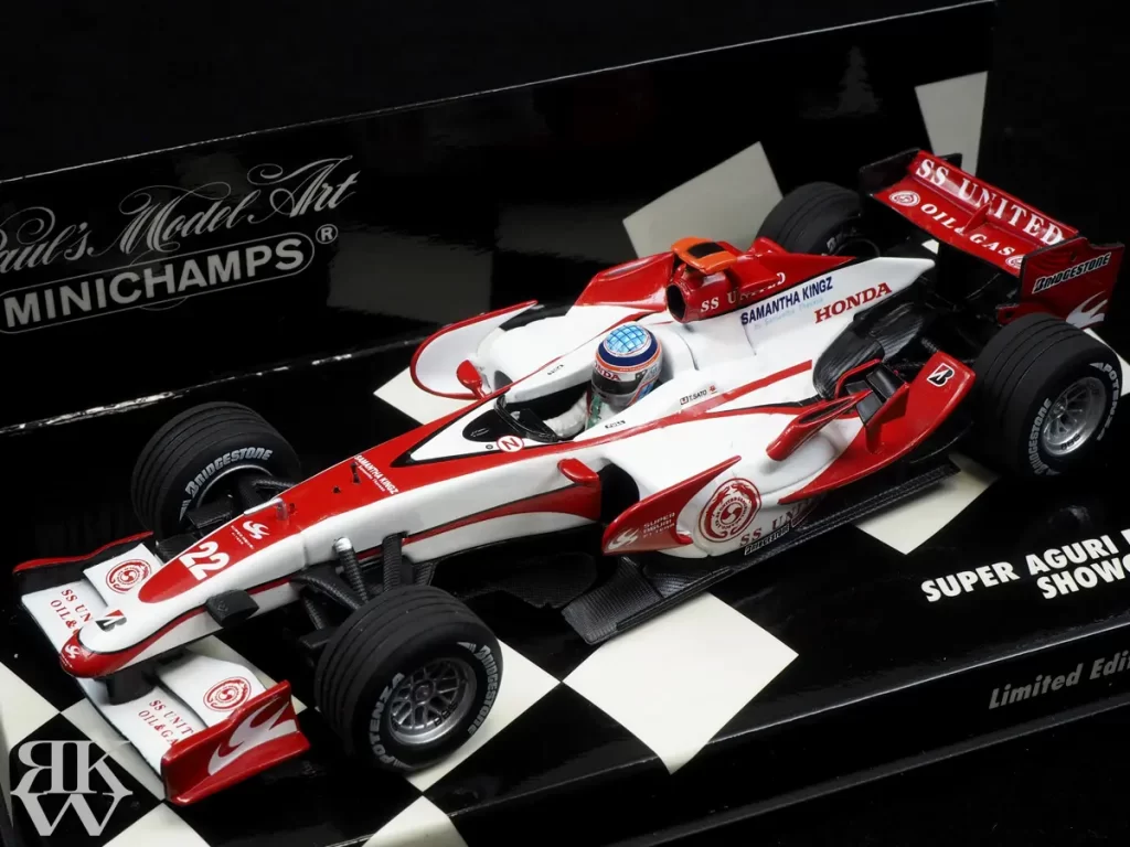 MINICHAMPS 1/43 Super Aguri F1 Team Showcar 2007 佐藤琢磨