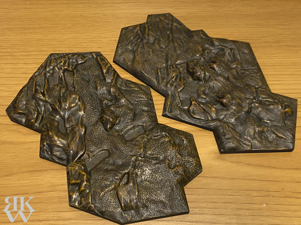 バンダイ 恐竜骨格プラモデル スネークバイトレザー塗装後