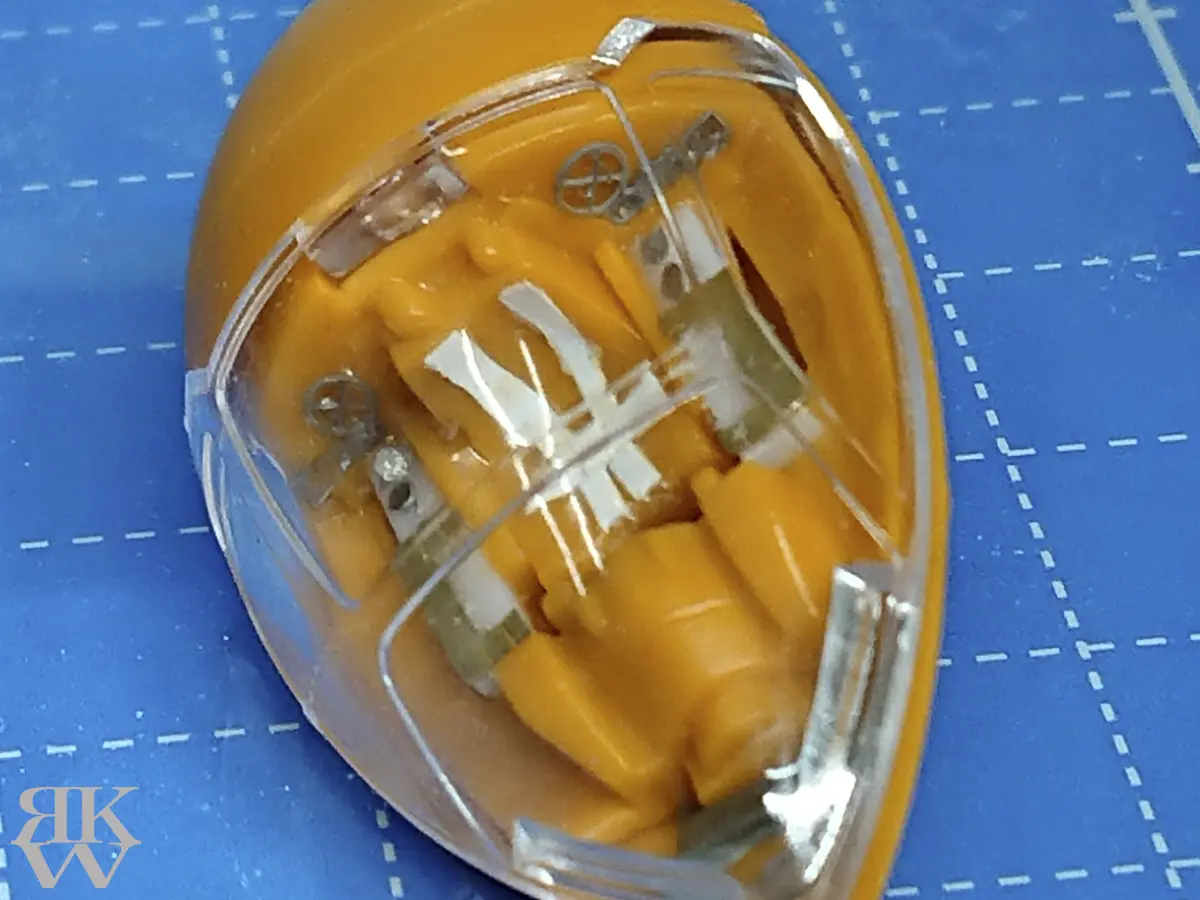バンダイ EXモデル 1/144 ガルマ ドップ コクピット改造3 キャノピーの確認