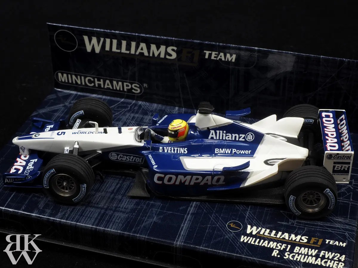 ミニチャンプス 1/43 ウィリアムズ FW24 ラルフ・シューマッハ | さい 