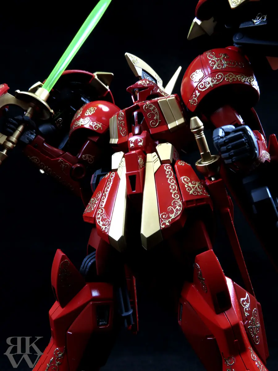 バンダイ HGBF 1/144 R・ギャギャ-朱金 あおり