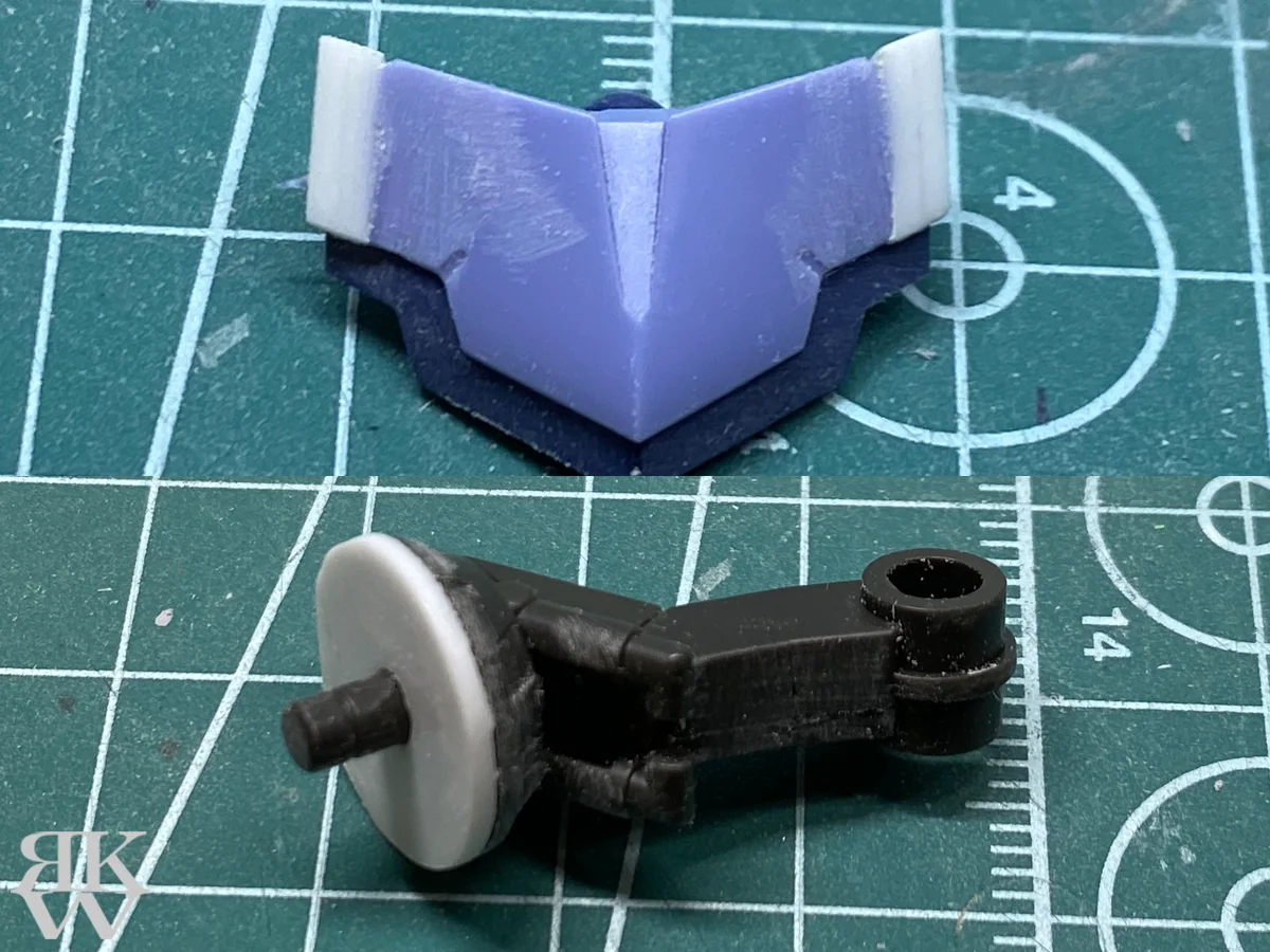 バンダイ 1/144 HG IRON-BLOODED ORPHANS ジークルーネ 腰改造