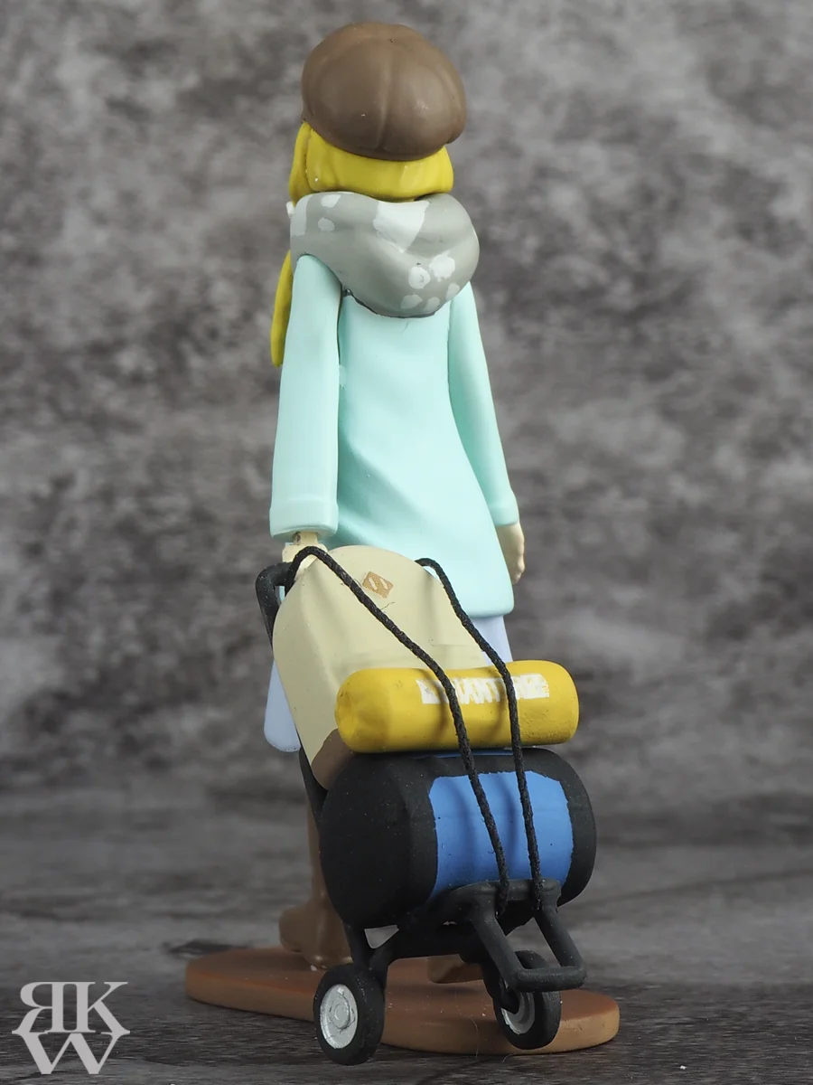 海洋堂 ARTPLA ゆるキャン△ プラモケイ BOX版 犬山あおい 後ろ