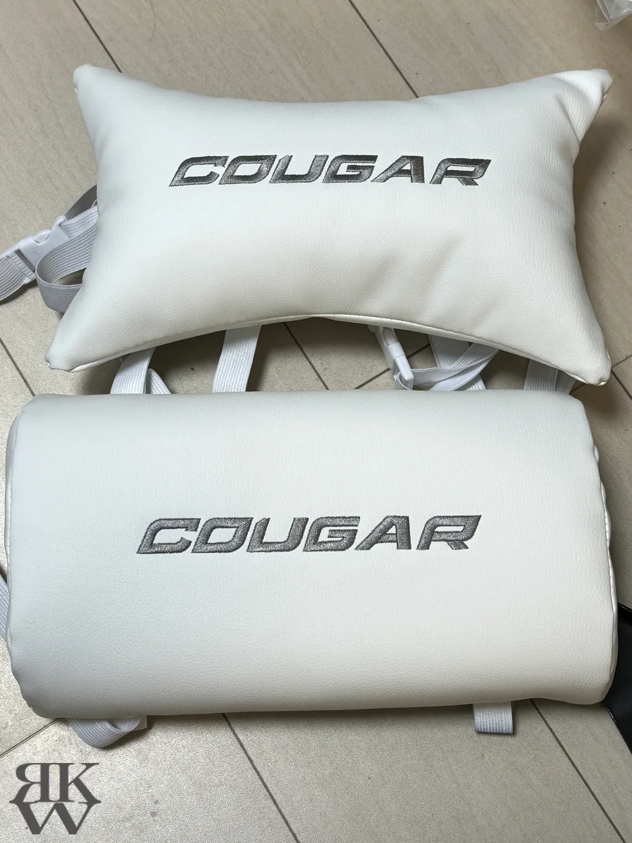 クーガー ゲーミングチェア ARMOR Elite White CGR-ELI-WHB クッション