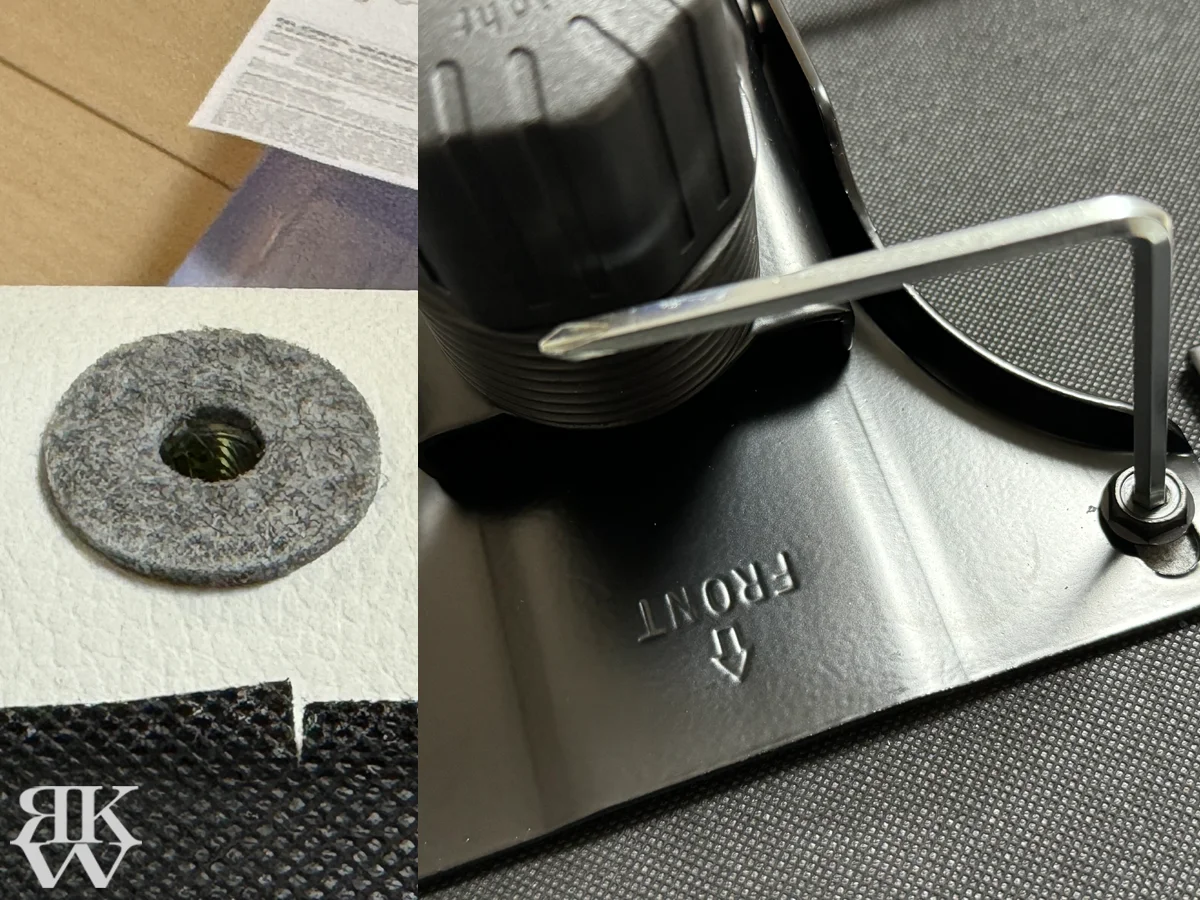 クーガー ゲーミングチェア ARMOR Elite White CGR-ELI-WHB レンチが当たる