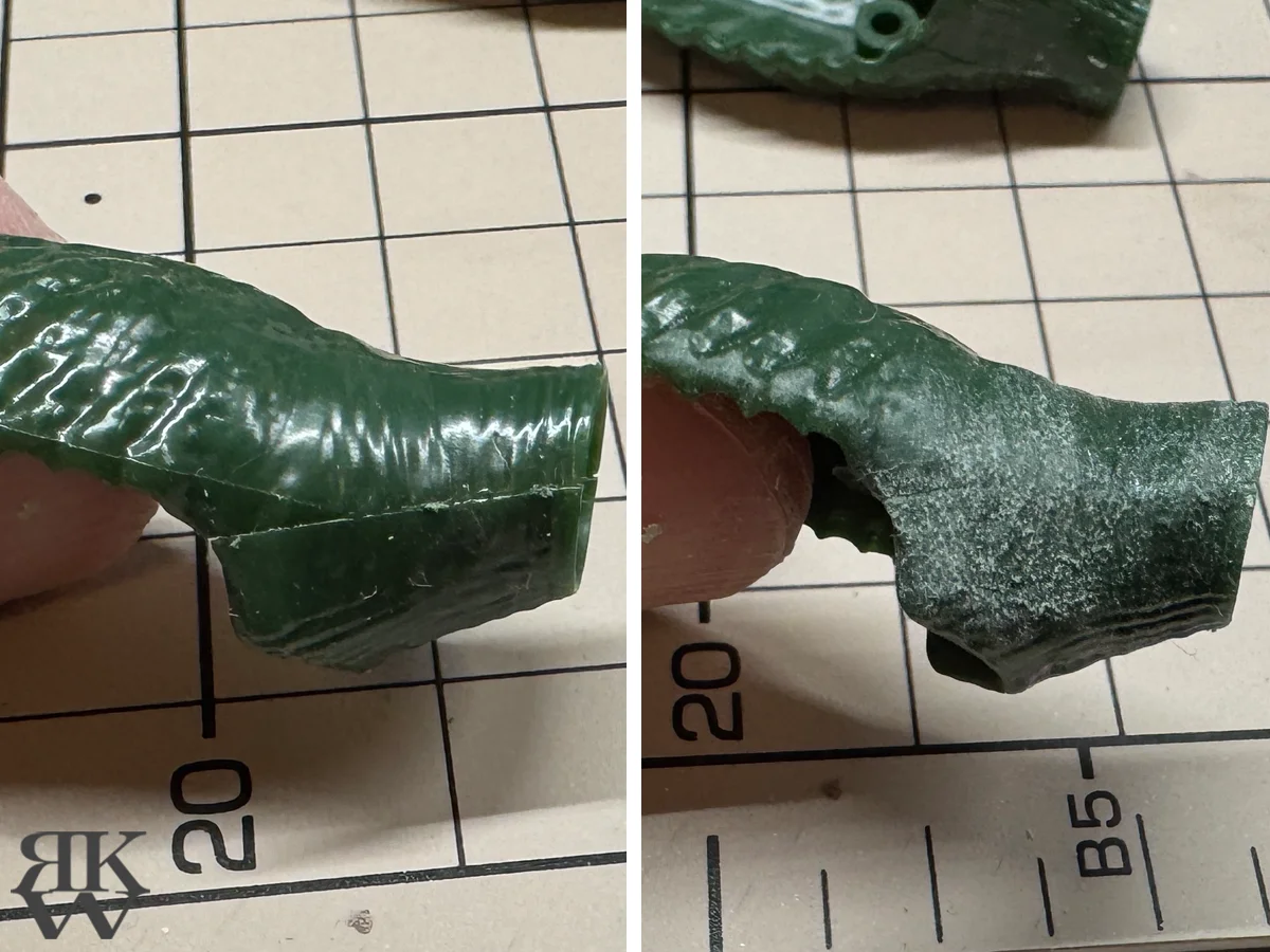 フジミ チビマルゴジラシリーズ ビオランテ 合わせめ消し