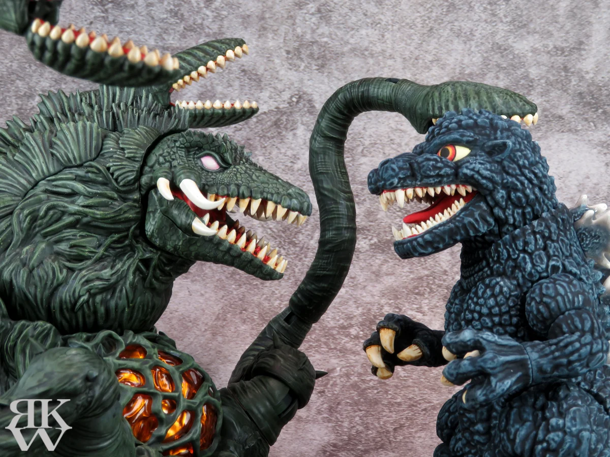 フジミ チビマルゴジラシリーズ ビオランテ ゴジラと1