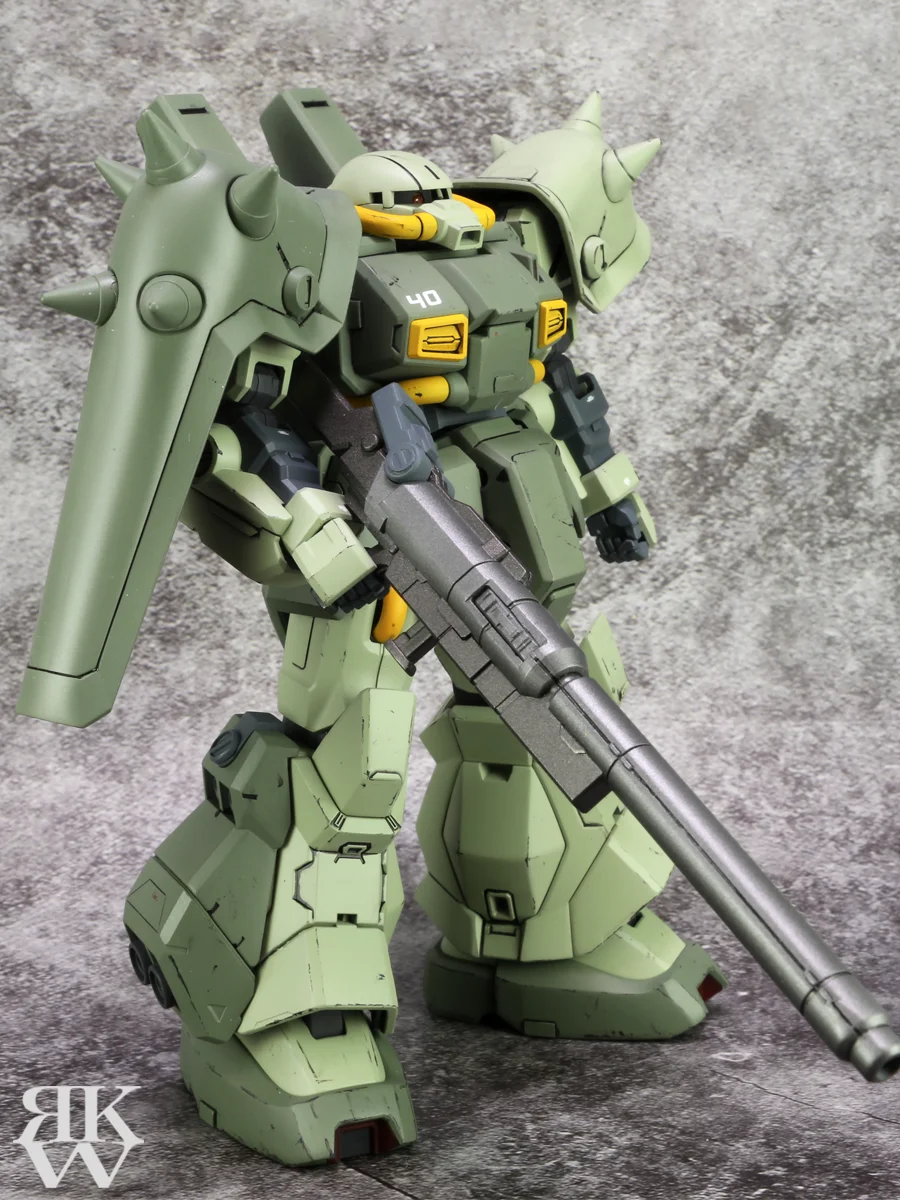 バンダイスピリッツ HG 1/144 ハイザック・カスタム (A.O.Z RE-BOOT版) 斜め